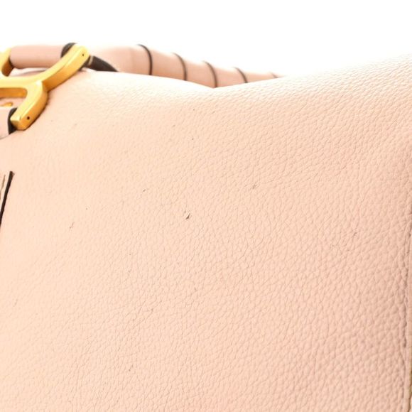 Chloe Marcie Shoulder Bag Leather Large Pink - Picture 8 of 11